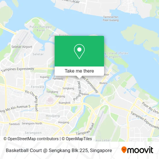 Basketball Court @ Sengkang Blk 225 map