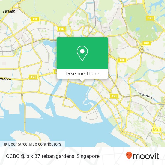 OCBC @ blk 37 teban gardens地图