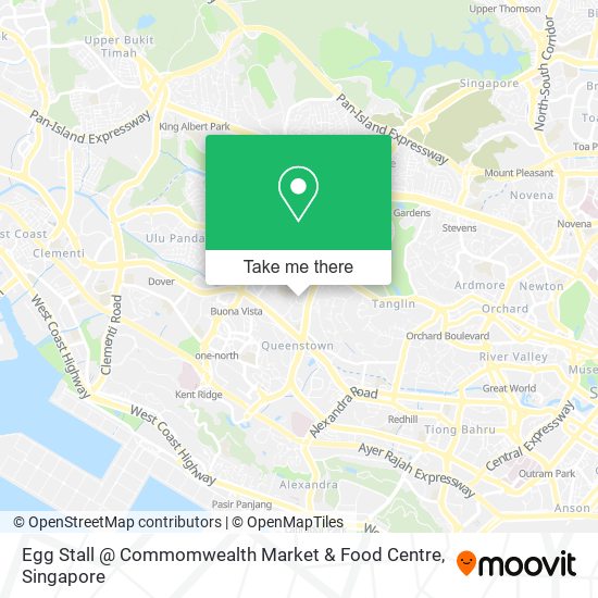 Egg Stall @ Commomwealth Market & Food Centre地图