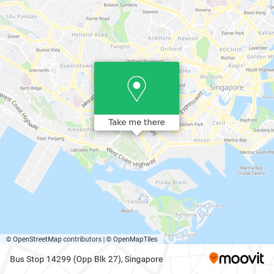 Bus Stop 14299 (Opp Blk 27) map