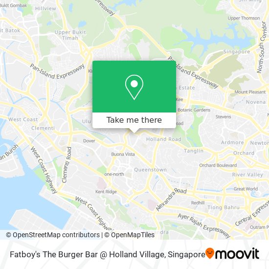 Fatboy's The Burger Bar @ Holland Village地图