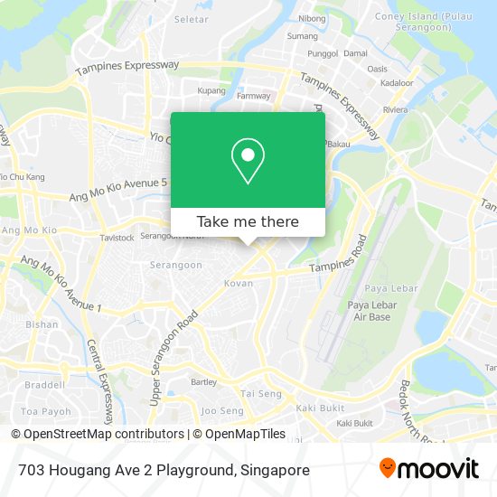 703 Hougang Ave 2 Playground map