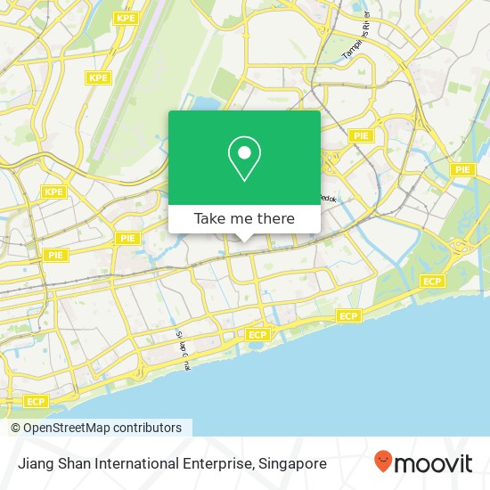 Jiang Shan International Enterprise map