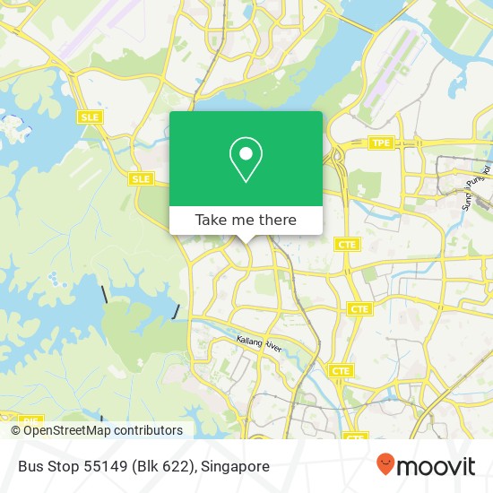 Bus Stop 55149 (Blk 622) map