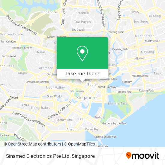 Sinamex Electronics Pte Ltd地图