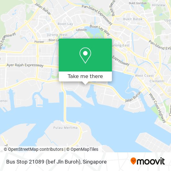 Bus Stop 21089 (bef Jln Buroh)地图