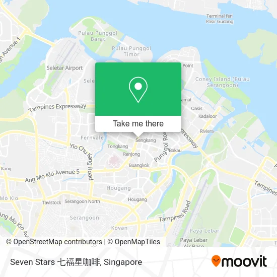 Seven Stars 七福星咖啡地图
