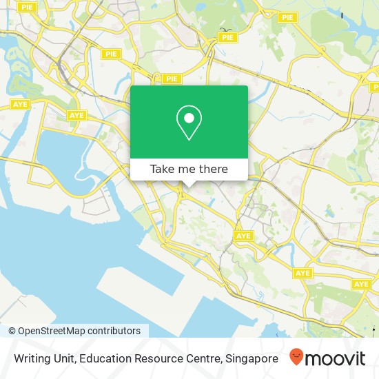 Writing Unit, Education Resource Centre map