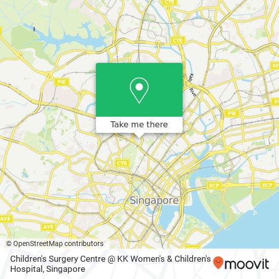 Children's Surgery Centre @ KK Women's & Children's Hospital map