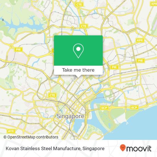 Kovan Stainless Steel Manufacture map