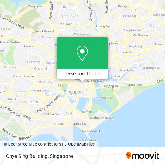 Chye Sing Building map