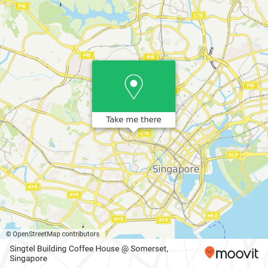 Singtel Building Coffee House @ Somerset地图