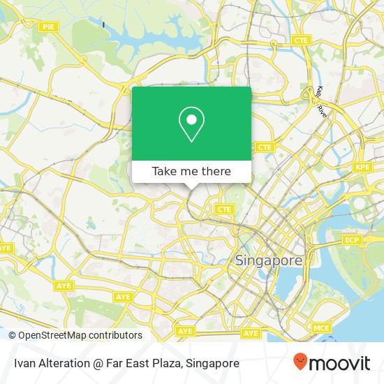 Ivan Alteration @ Far East Plaza map