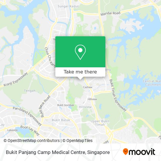 Bukit Panjang Camp Medical Centre地图