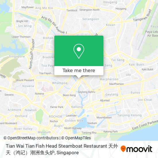 Tian Wai Tian Fish Head Steamboat Restaurant 天外天（鸿记）潮洲鱼头炉 map