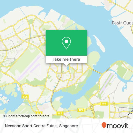 Neesoon Sport Centre Futsal map