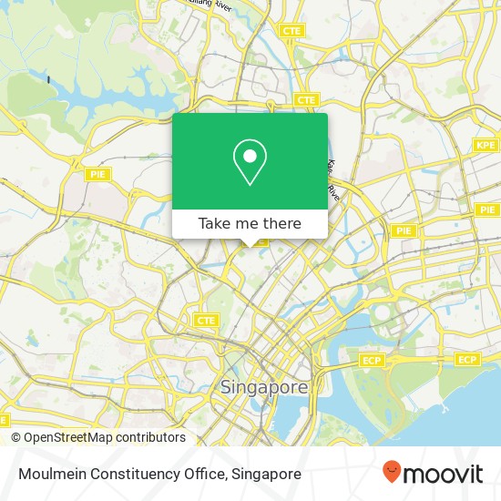 Moulmein Constituency Office map