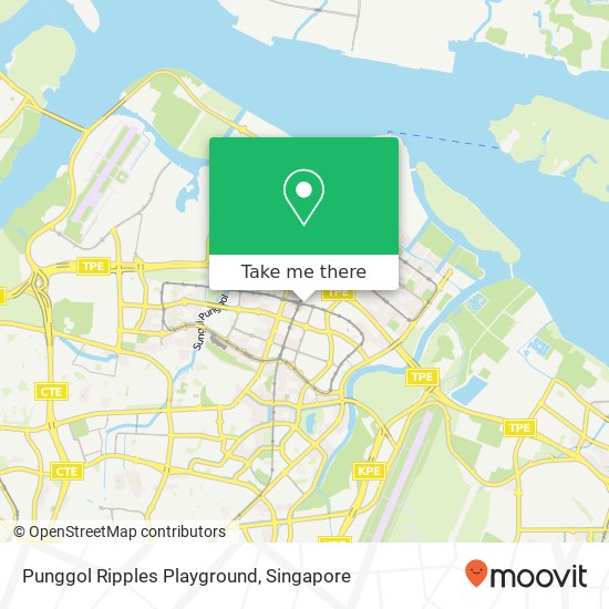 Punggol Ripples Playground map