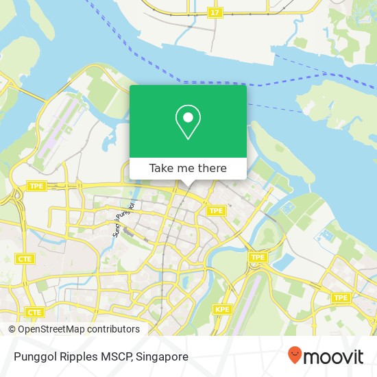 Punggol Ripples MSCP map