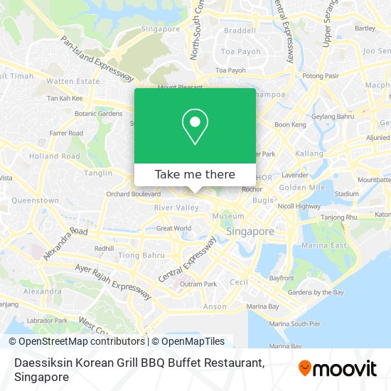 Daessiksin Korean Grill BBQ Buffet Restaurant地图