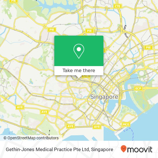 Gethin-Jones Medical Practice Pte Ltd map