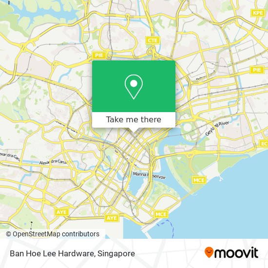 Ban Hoe Lee Hardware map
