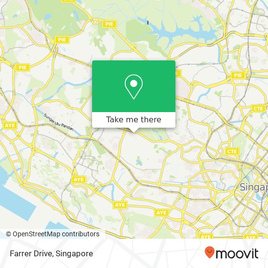 Farrer Drive map