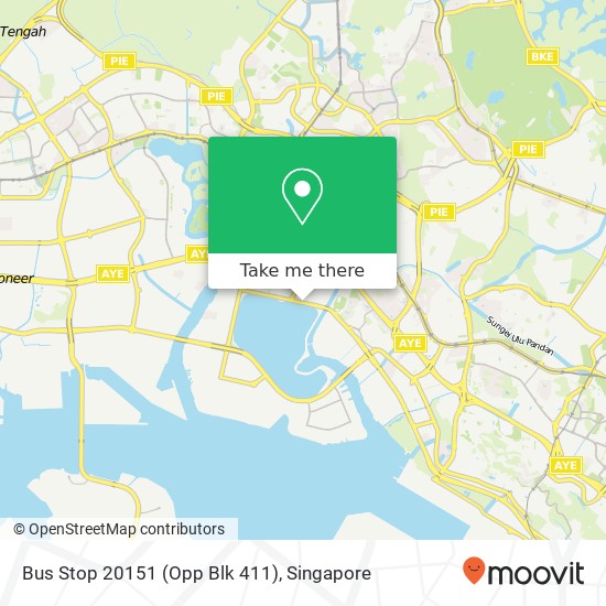 Bus Stop 20151 (Opp Blk 411) map