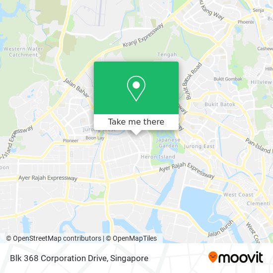 Blk 368 Corporation Drive map