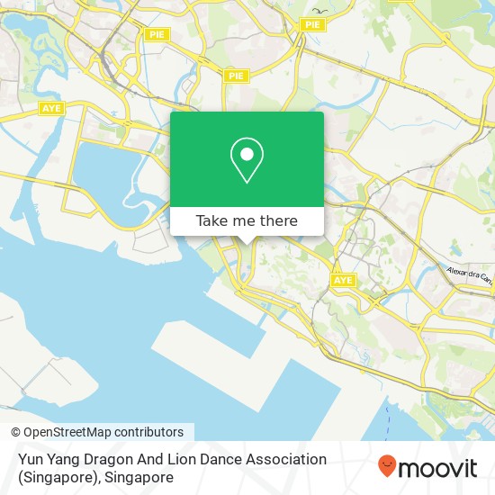 Yun Yang Dragon And Lion Dance Association (Singapore) map