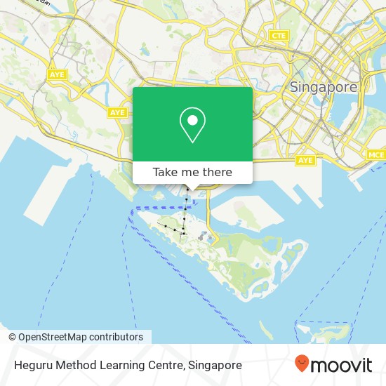 Heguru Method Learning Centre map