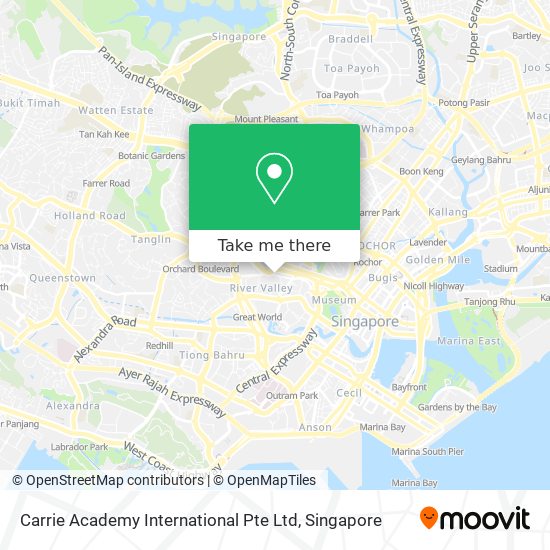 Carrie Academy International Pte Ltd map