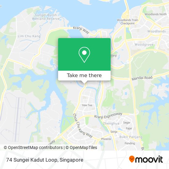 74 Sungei Kadut Loop map