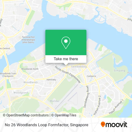 No 26 Woodlands Loop Formfactor map