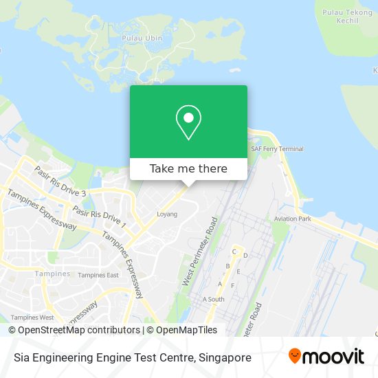 Sia Engineering Engine Test Centre map