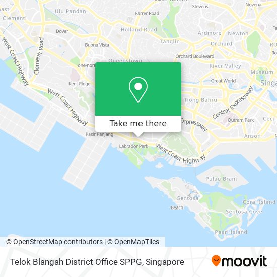 Telok Blangah District Office SPPG map