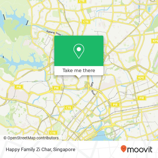 Happy Family Zi Char map