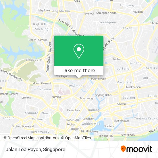 Jalan Toa Payoh map