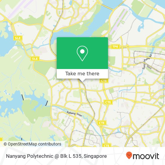 Nanyang Polytechnic @ Blk L 535 map