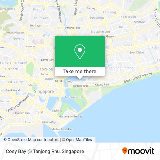 Cosy Bay @ Tanjong Rhu map
