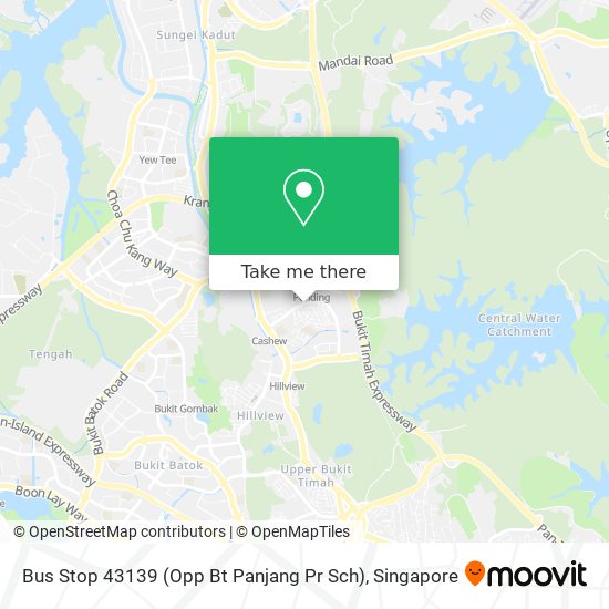 Bus Stop 43139 (Opp Bt Panjang Pr Sch) map