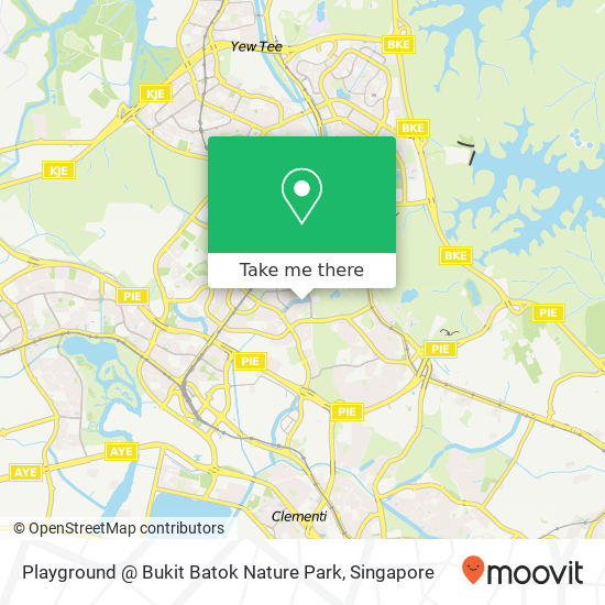Playground @ Bukit Batok Nature Park地图