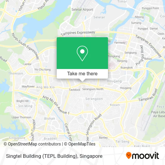 Singtel Building (TEPL Building)地图