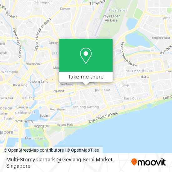 Multi-Storey Carpark @ Geylang Serai Market map