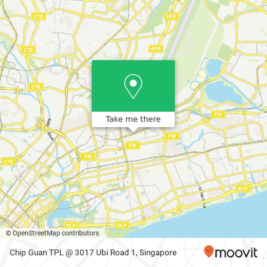 Chip Guan TPL @ 3017 Ubi Road 1 map