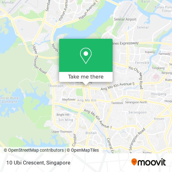 10 Ubi Crescent地图