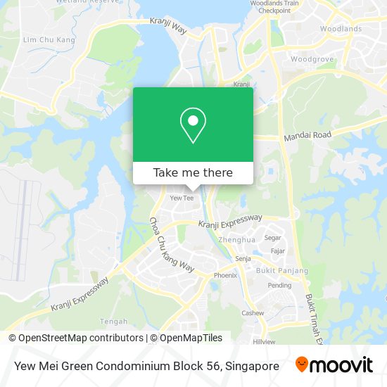 Yew Mei Green Condominium Block 56地图