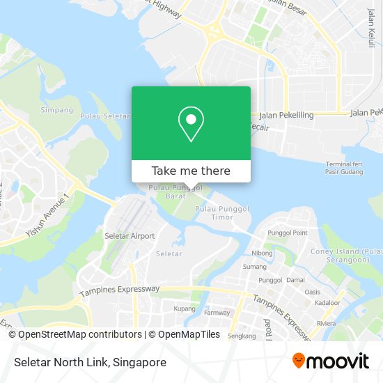 Seletar North Link map