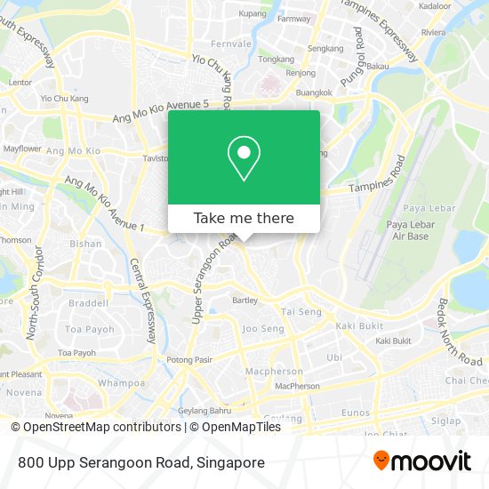 800 Upp Serangoon Road地图