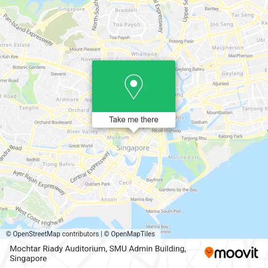 Mochtar Riady Auditorium, SMU Admin Building地图